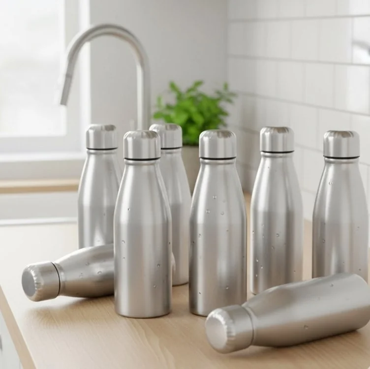 Kit 10 Garrafas Squeezes De Água 500ml