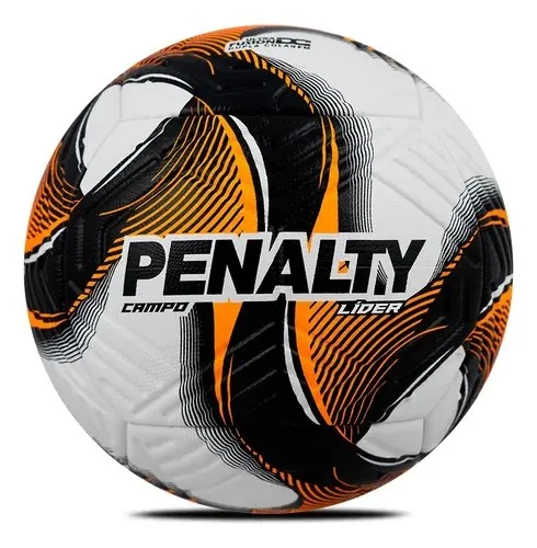 Penalty Bola Campo Lider N4 Xxv Branco-laranja-preto