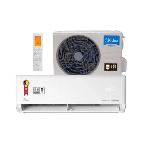 🚀 Ar Condicionado 12000 Btus Split Hi Wall Inverter Midea Frio Ai Ecomaster 220v