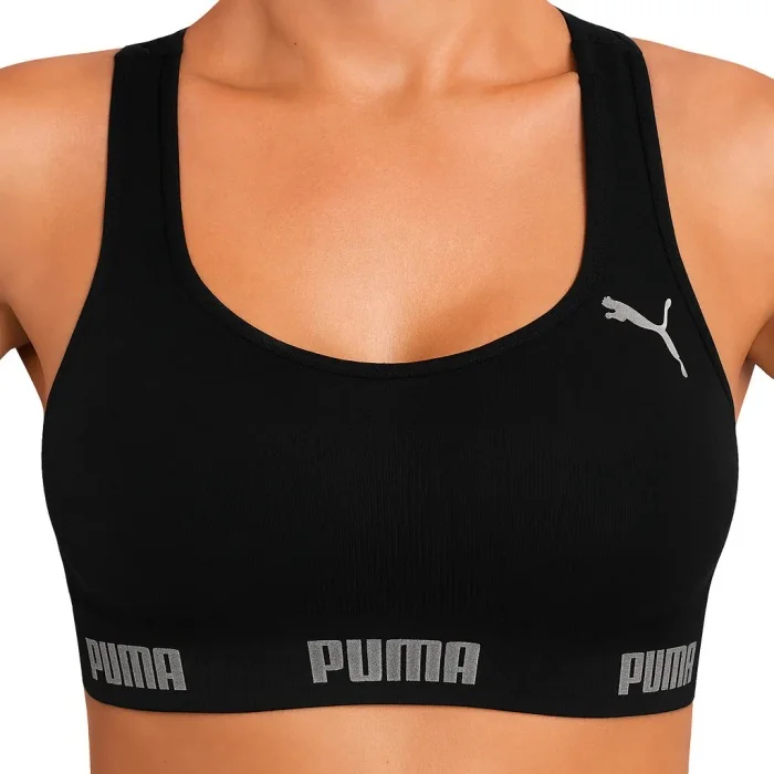 Top Puma Original Feminino Alta Sustentação Academia Fitness Mercado Livre