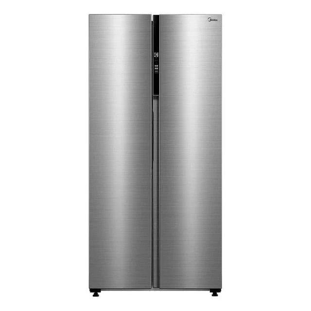 Geladeira Frost Free Side By Side 442L Cor Inox Midea MDRS598FGA041-127v