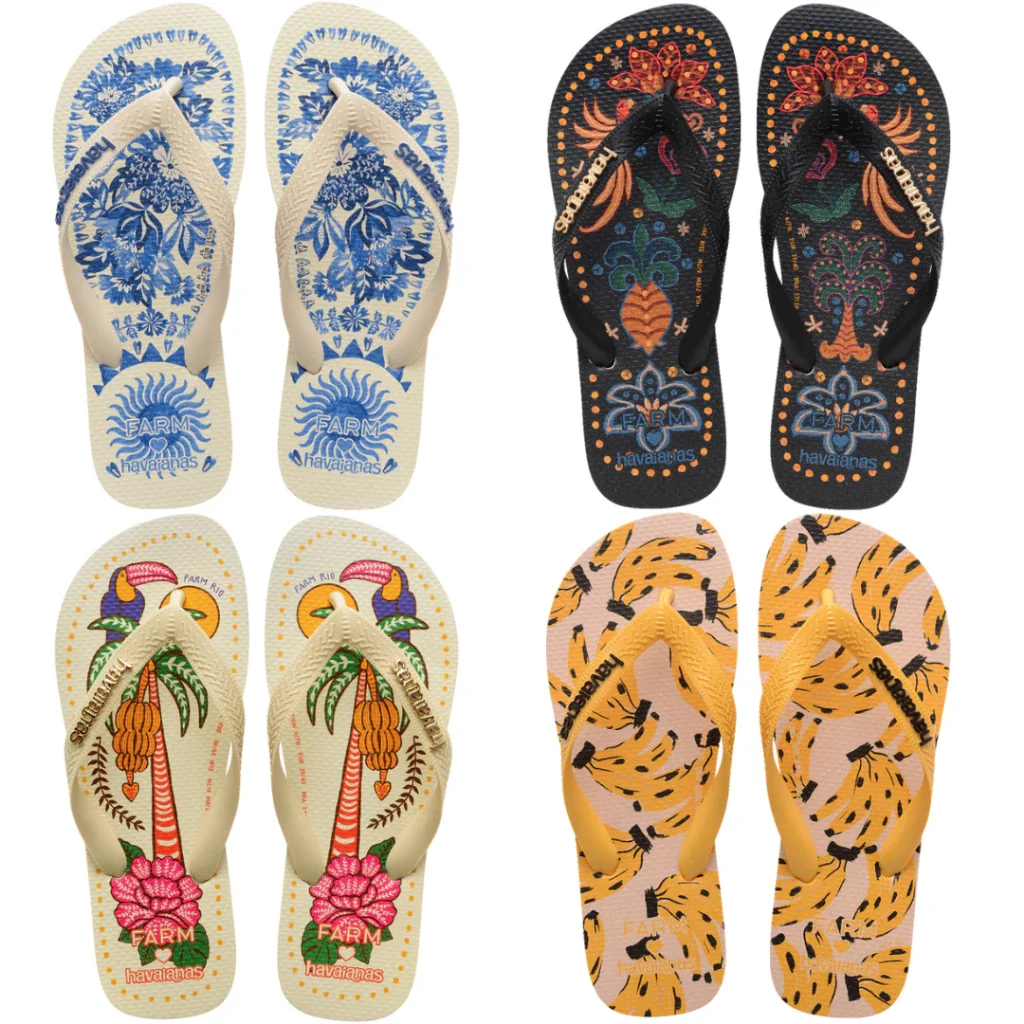 Kit 2 Pares Chinelo Havaianas Farm Tropical Vibes Promoção Shopee