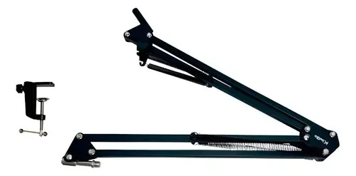 Suporte Para Microfone Universal Profissional Cor Preto