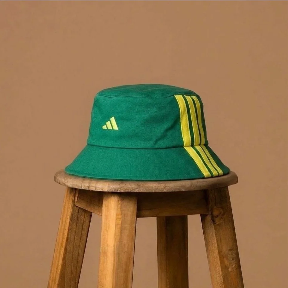 Chapeu adidas Bucket Três Listras Ke8043 Bold Green / Bright Yellow M/g Lisa