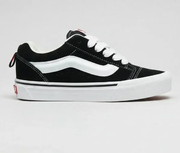 Tênis Vans Knu Skool Black White Mercado Livre