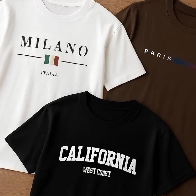 Kit 3 Camisetas Masculinas 100% Algodão Premium Verão Casual Mercado Livre