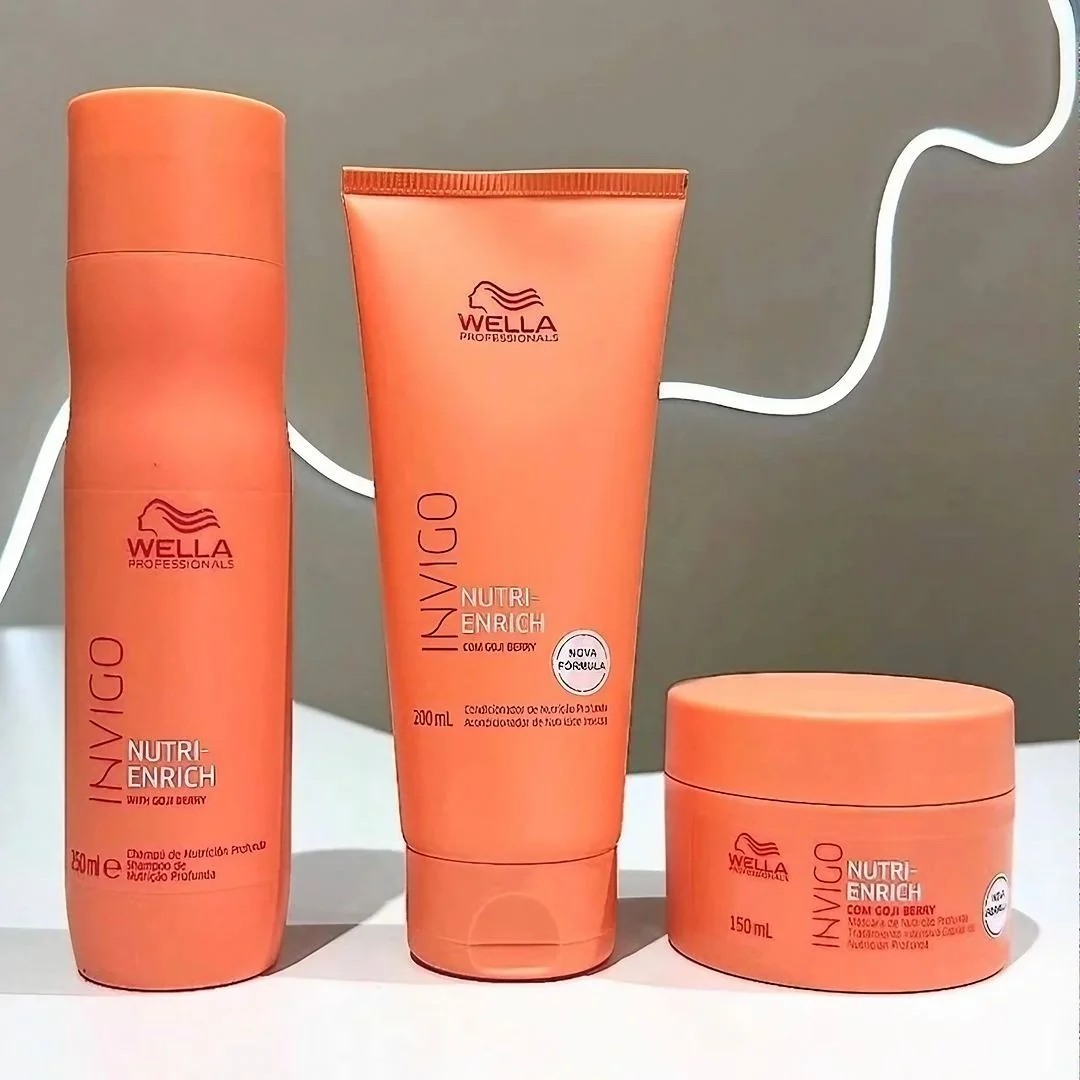 Wella Kit Nutri Enrich (shampoo + Cond + Mascara)