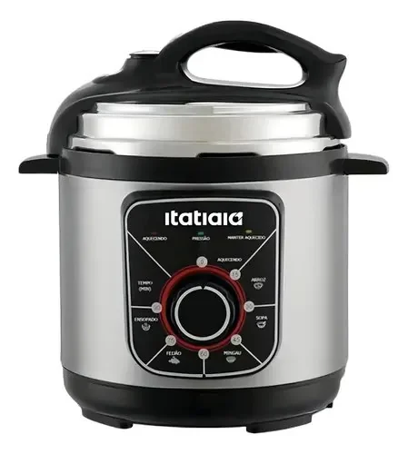 🇧🇷🇧🇷🇧🇷 Panela De Pressão Elétrica Itatiaia Essencial 3 Litros Inox 127v