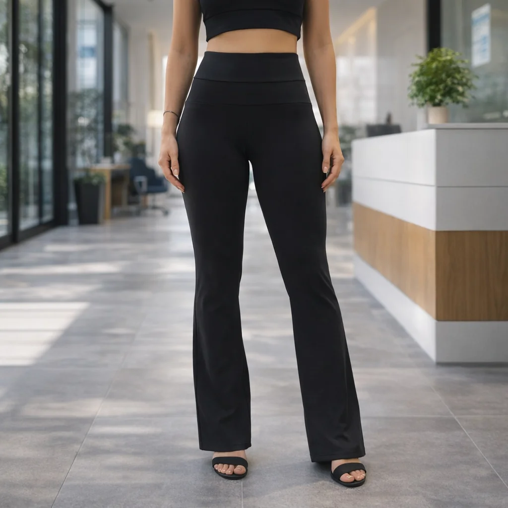 Calça Legging Flare Bailarina Boca De Sino Suplex Grossa Mercado Livre