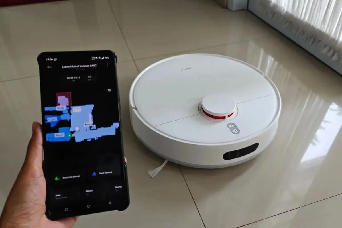 🔥 PARCELADO! Robo Aspirador De Po Inteligente S40C Xiaomi Branco