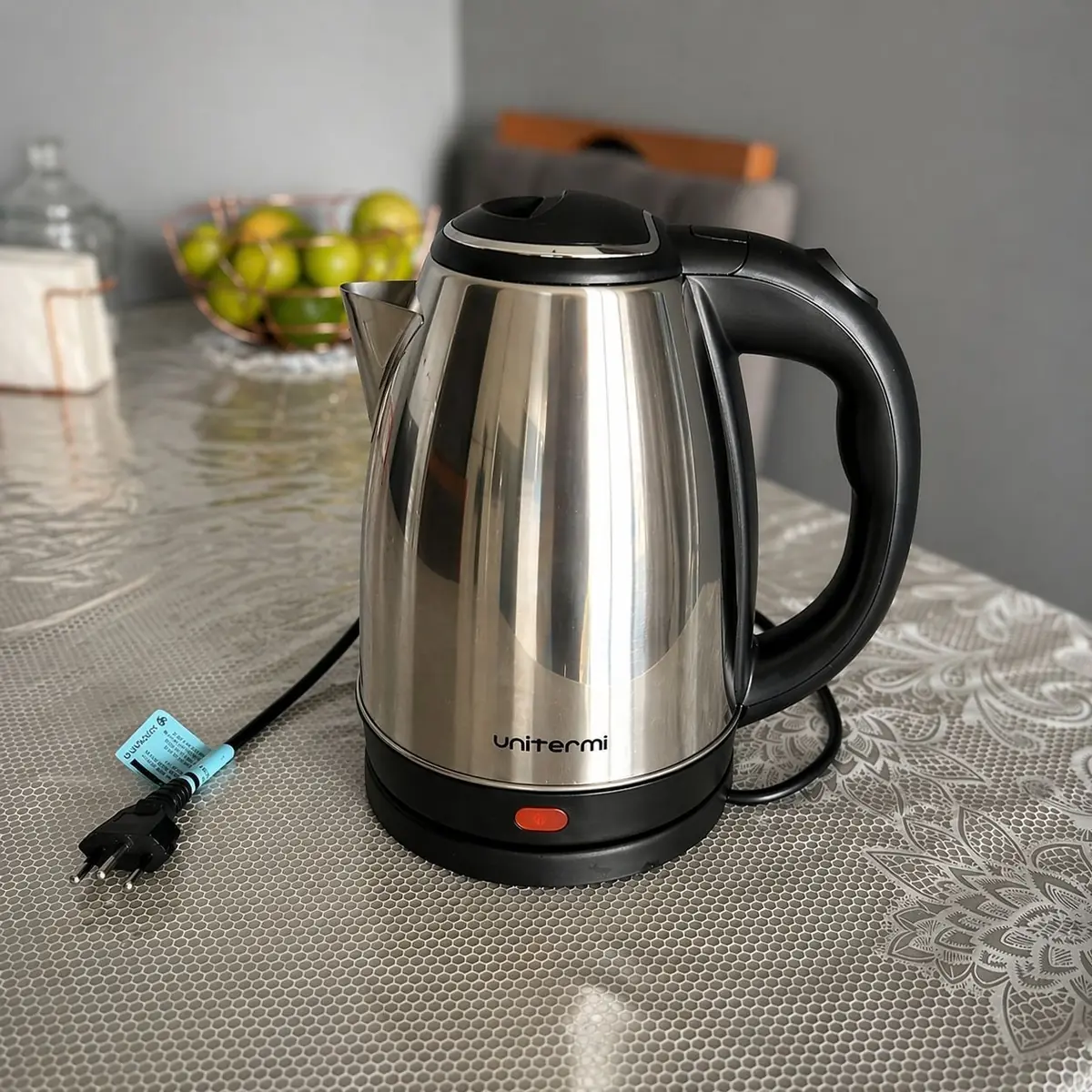 Chaleira Elétrica 1,8L 1200W Unitermi