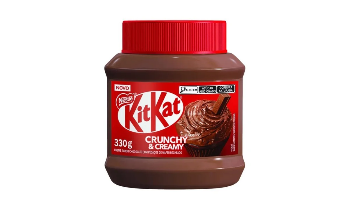 Creme Kit Kat Crocante 330g - Nestlé