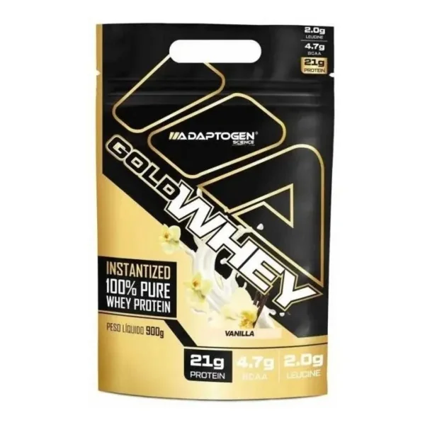 100% Gold Whey Baunilha 900g Mercado Livre