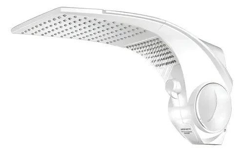 Chuveiro Lorenzetti Duo Shower Quadra Eletrônico 7500w 220v Branco 220v 7.5 Kw