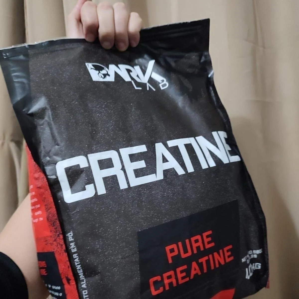 Creatina Monohidratada Pura 1kg Dark Lab Unidade Sem sabor Mercado Livre