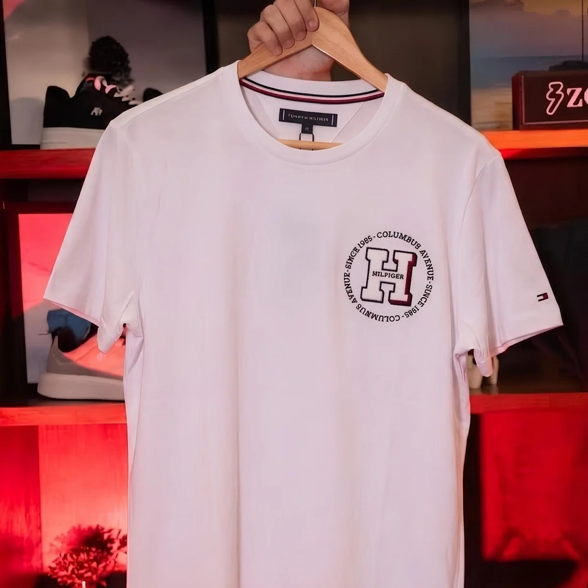 Camiseta Tommy Hilfiger Columbus H Mercado Livre