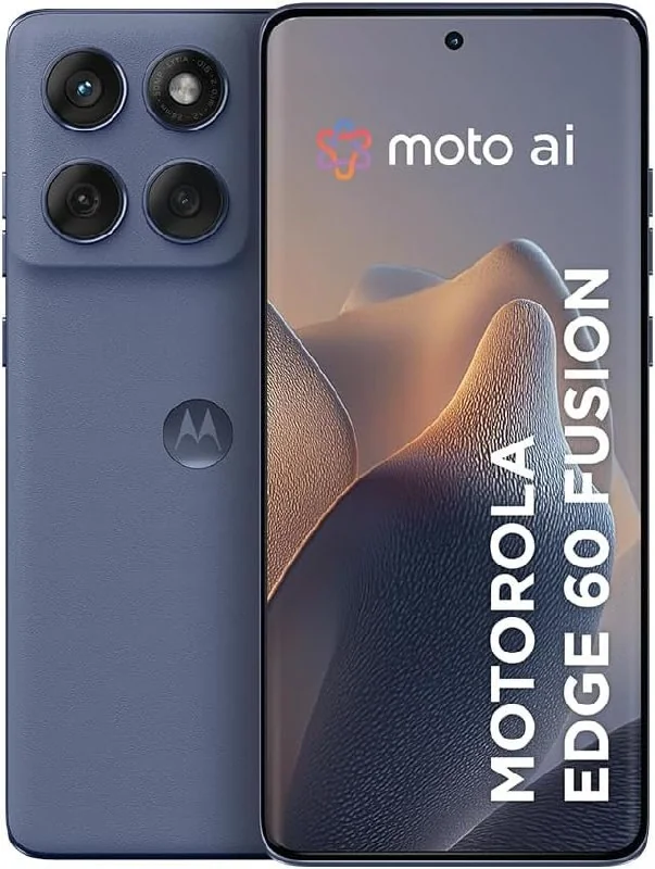 Smartphone Motorola Edge 60 Fusion 5G - 16GB (8GB RAM+8GB Ram Boost) 50MP Sony AI Camera IP68 NFC - Cinza