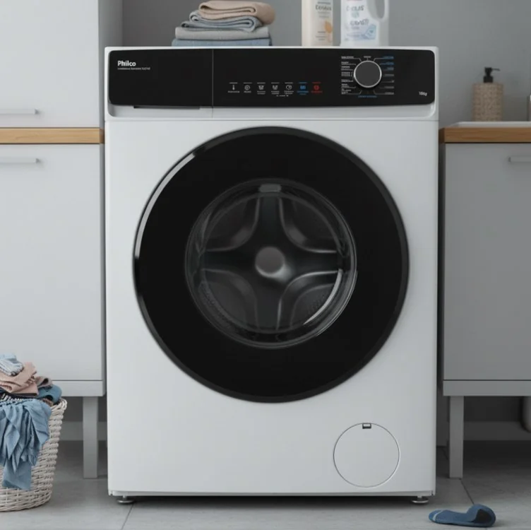 Lavadora e Secadora Philco 10kg Inverter PLS11B Branca 127V
