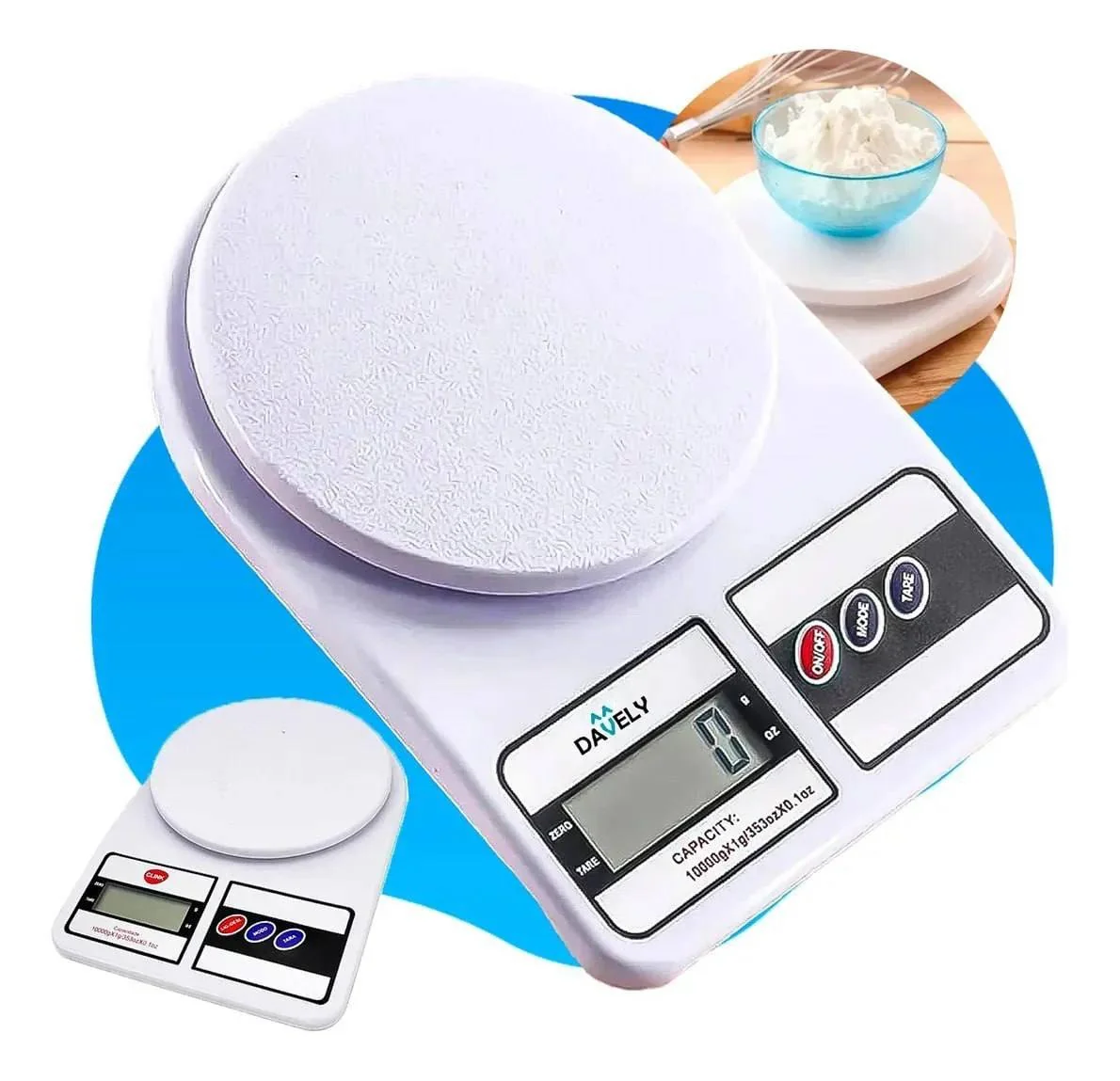 Balança Digital de Precisão 10kg Davely Cook Mercado Livre