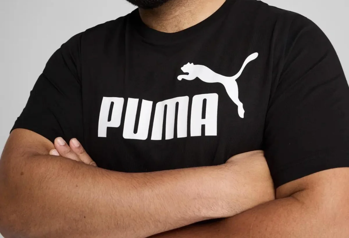 Camiseta Masculina Puma Ess Logo Tee - Puma Black Mercado Livre