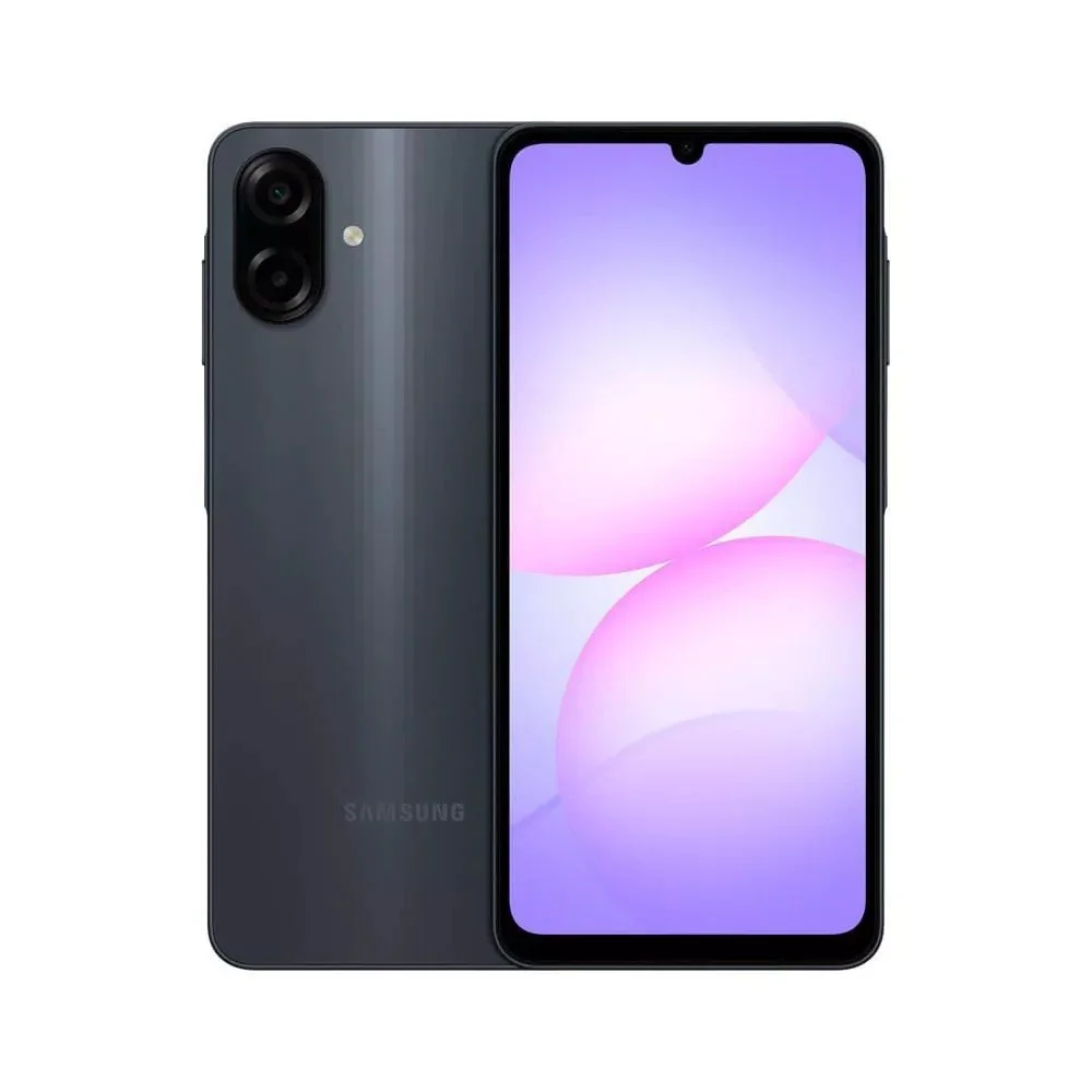 Smartphone Samsung Galaxy A07 128Gb Dual Chip 4G Tela 6.7 Câmera Dupla 2MP+50MP Preto