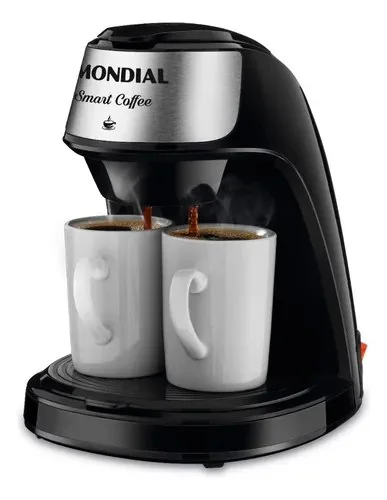 Cafeteira Elétrica Smart Coffe Mondial 500w - C-42-2x-bi Preto 220v