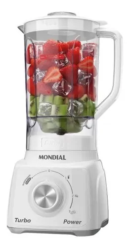 Liquidificador Turbo Power Mondial 550w L-99 Wg Branco/cinza 127v
