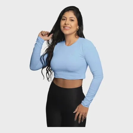 Cropped Poliamida Blusa Feminina Proteção UV Voker Mercado Livre