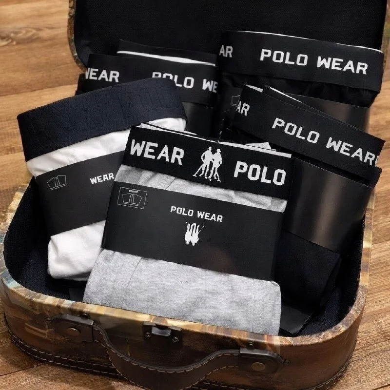 Kit 10 Cuecas Algodão Polo Wear Sortido