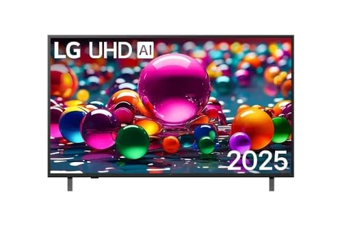 Smart TV LG UHD AI UA75 50 polegadas HDR10 Pro Processador α7 AI Ger 8 webOS 25