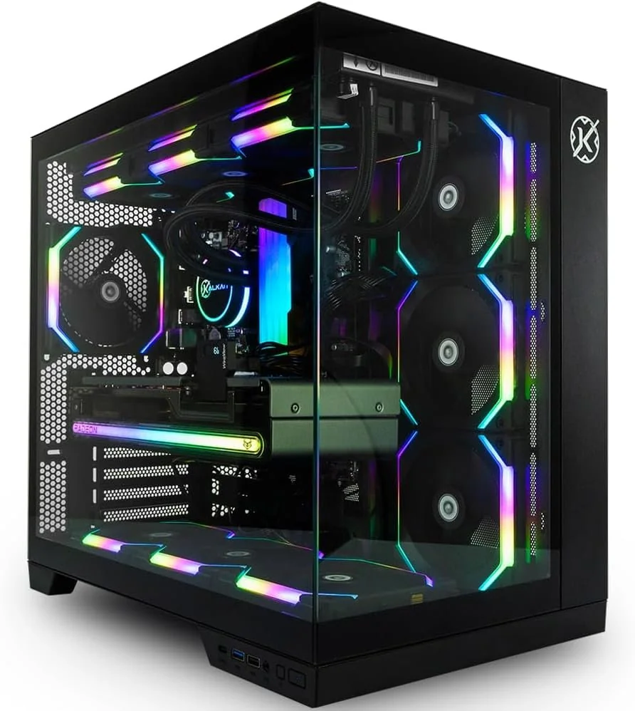 🔥 PARCELADO! Gabinete Gamer Kalkan Asgard Preto Aquário sem fans KLK00040