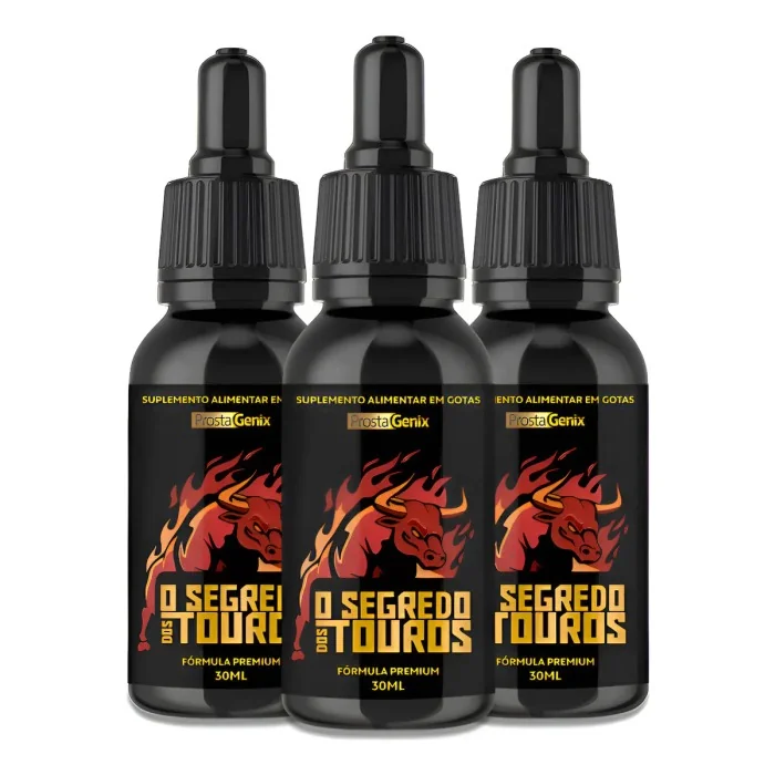 3x Segredo Dos Touros gotas Mercado Livre