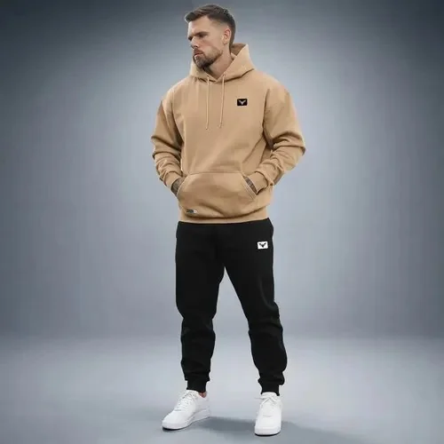Conjunto De Moletom Polo Calça + Blusa De Frio Kit Masculino