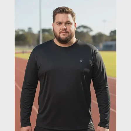 Camisa Plus Size Térmica Segunda Pele Proteção UV Premium Mercado Livre