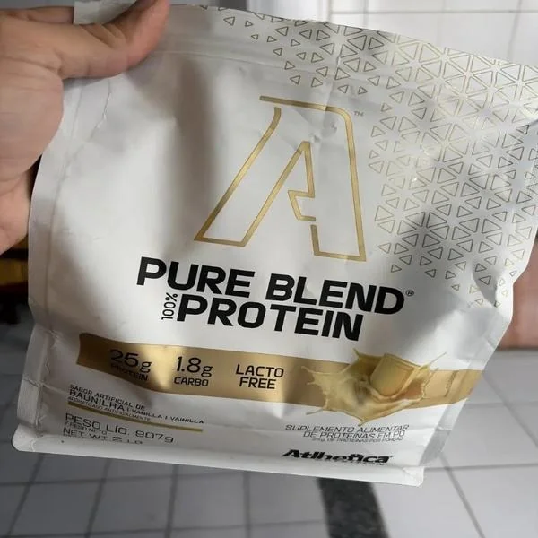Whey Isolado Blend Protein Zero Lactose 907g Atlhetica Mercado Livre