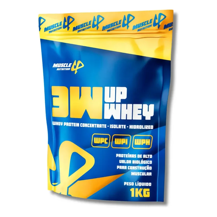 Muscle Up 3w Whey Protein Mercado Livre