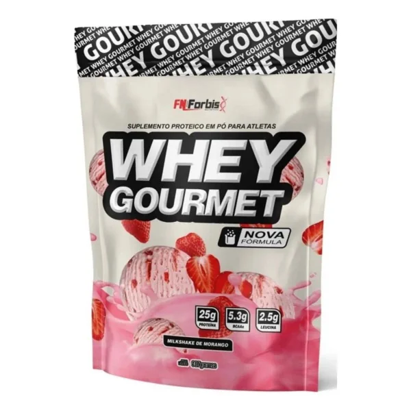 Whey FN Forbis Morango 900g Mercado Livre