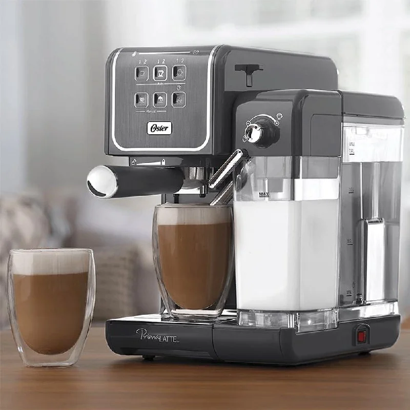 🔥 PARCELADO! Cafeteira Espresso Oster PrimaLatte Touch - 127V