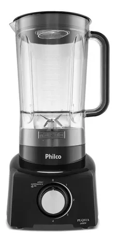 🇧🇷🇧🇷🇧🇷 Liquidificador Philco 2,7l 4 Velocidades 1050w Plq11a Preto 127v