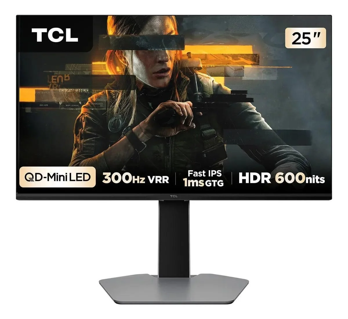 Monitor TCL 25\" QD-Mini LED Full HD 300Hz (25G64) Mercado Livre
