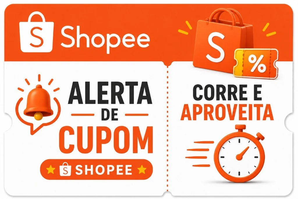 🔥Cupom Shopee Tecnologia