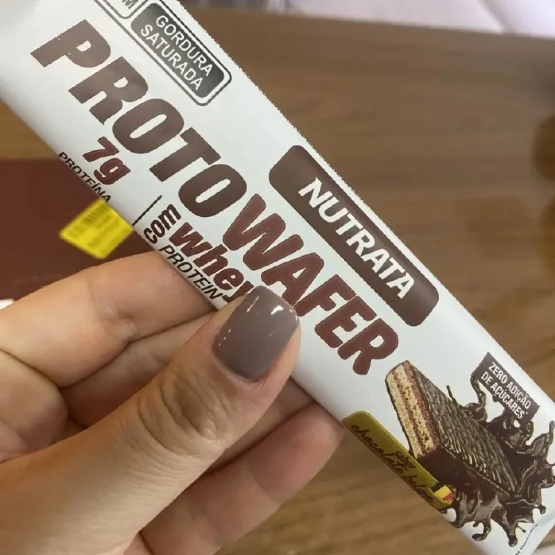 Suplemento Alimentar Proto Wafer 30g (12 un.) - Sabor Chocolate Belga Mercado Livre