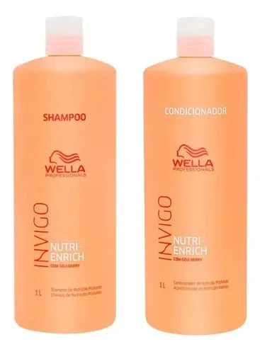 Kit Nuti-enrich Duo - Shampoo 1l + Condicionador 1l