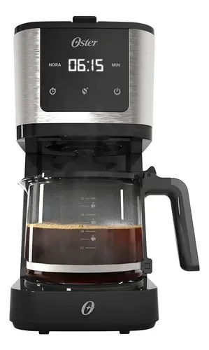 Cafeteira Oster Programável 1,2l Com Display Digital Oster Preto 127v