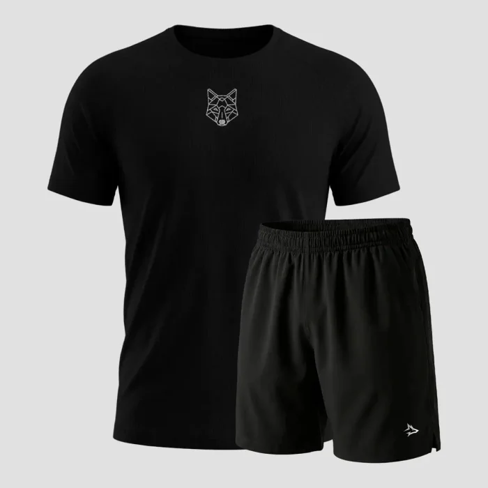 Kit Lobo Dry Fitness (Bermuda e Camiseta) Mercado Livre