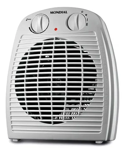 Aquecedor A Ar, Mondial 1500w A-08 Cinza 220v