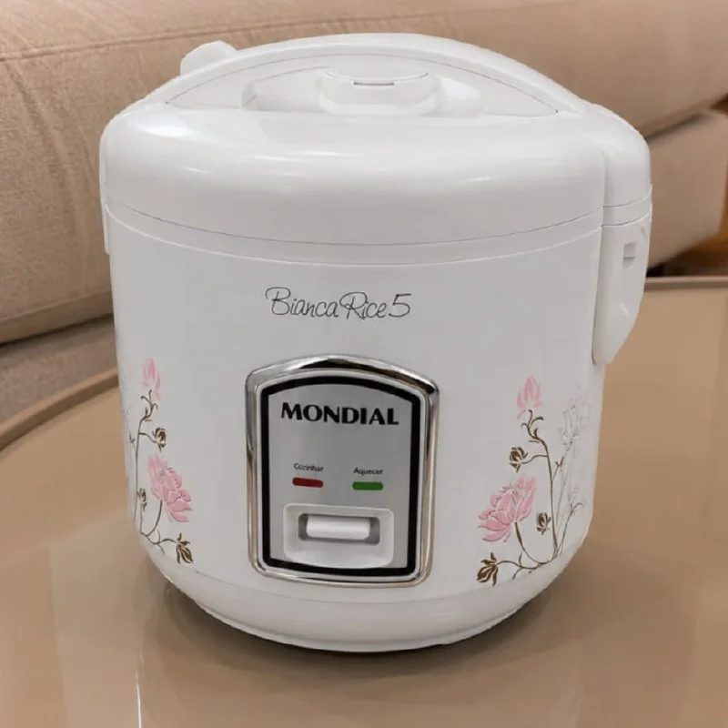 MONDIAL Panela De Arroz Bianca Rice 5, Branco, 400W, 110V - NPE-05-5X