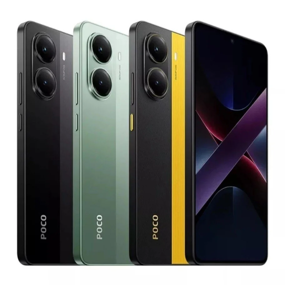 Celular Xiaomi Poco X7 Pro 5GB com NFC IP68 512GB 12GB RAM 256GB 8GB RAM Novo Original Lacrado