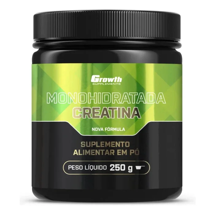 Creatina Monohidratada 250g Growth Mercado Livre