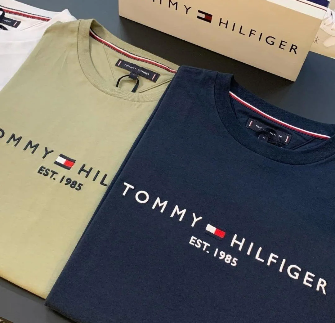 Camiseta Tommy Hilfiger Logo Tee Mercado Livre